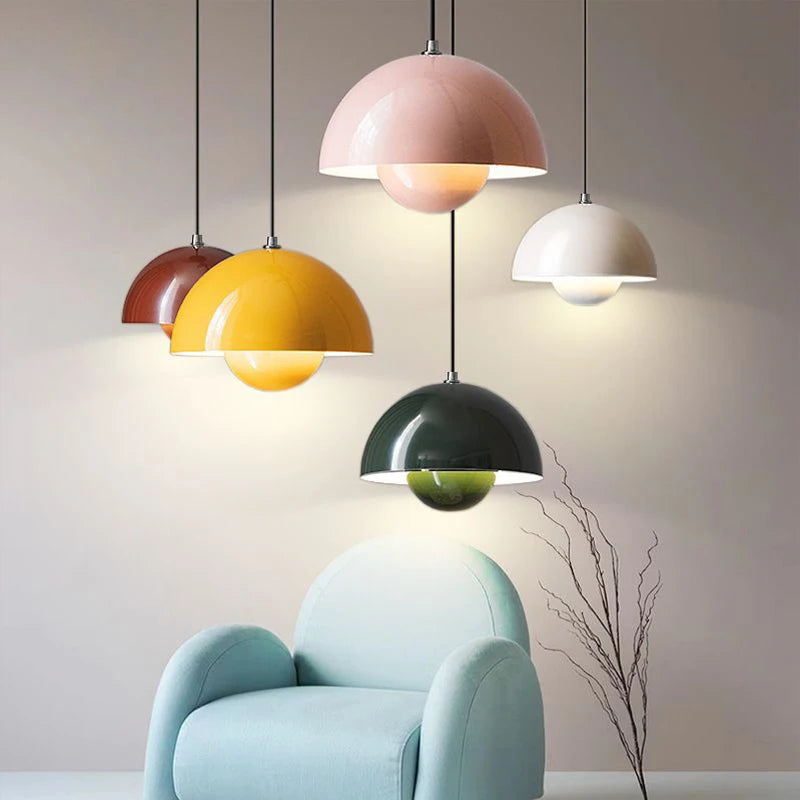 Mushroom LED Modern Pendant Light