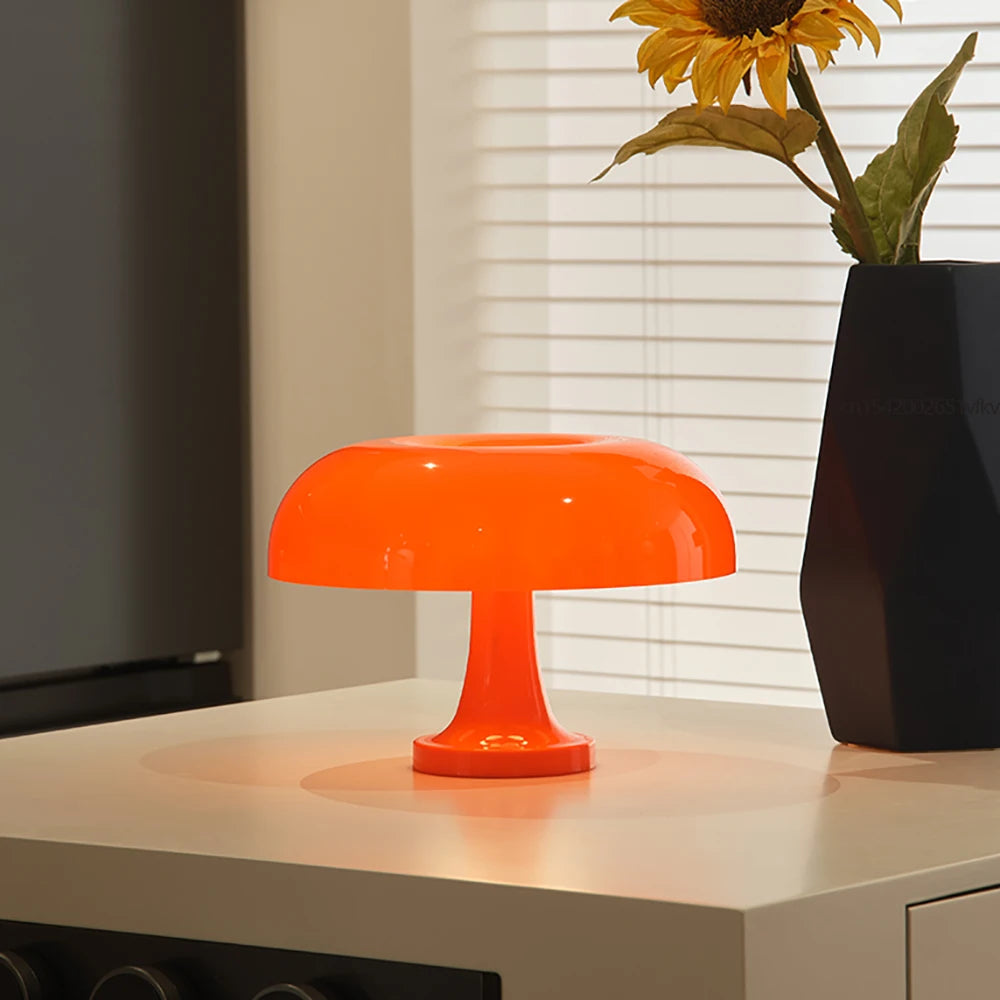 Retro Italian Mushroom LED Lamp