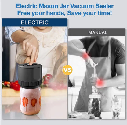 Electric Mason Jar Vacuum Sealer