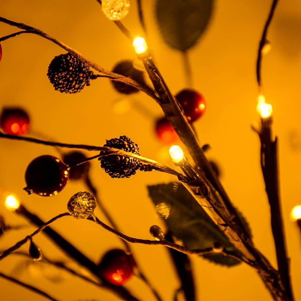 Red Berry LED Table Lamp