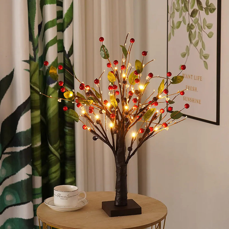 Red Berry LED Table Lamp