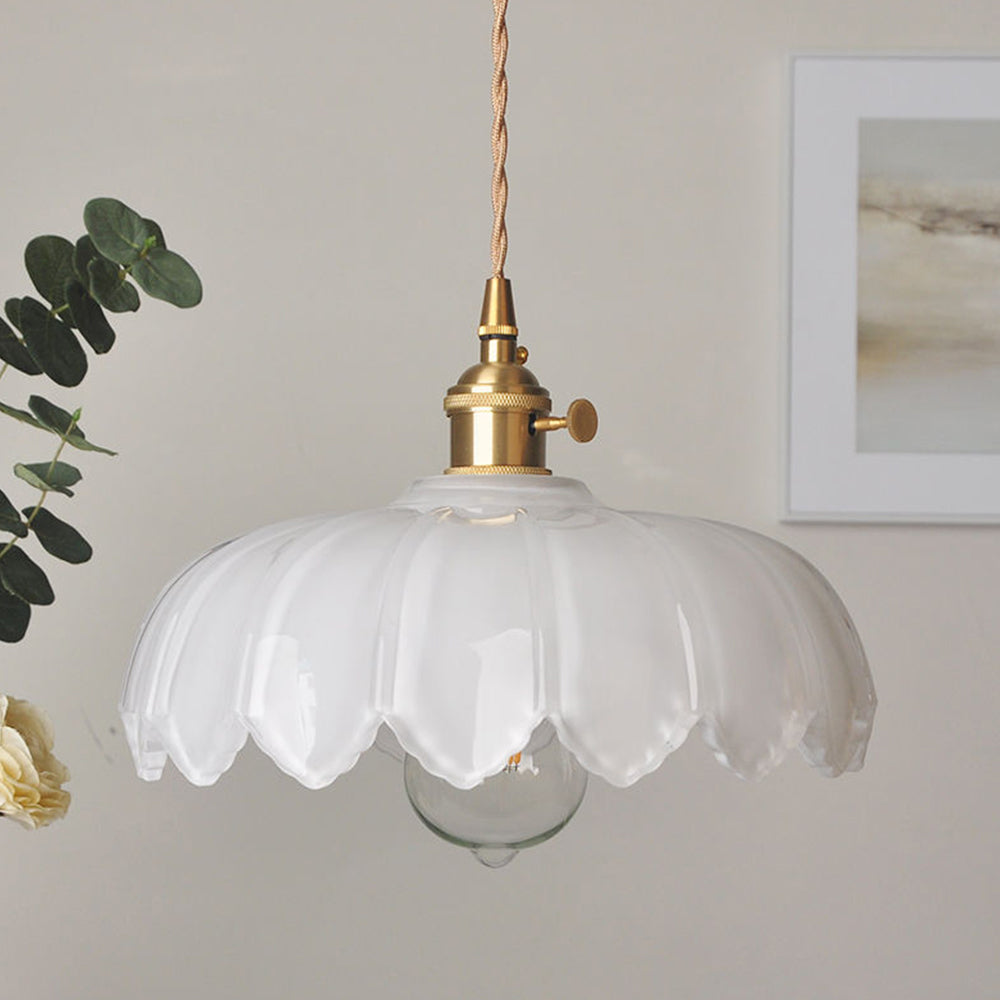 Vintage Flower Pendant Light