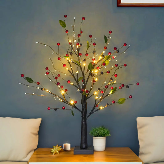 Red Berry LED Table Lamp