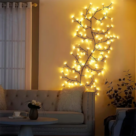 LED Enchanted Willow Vine Wall Lights