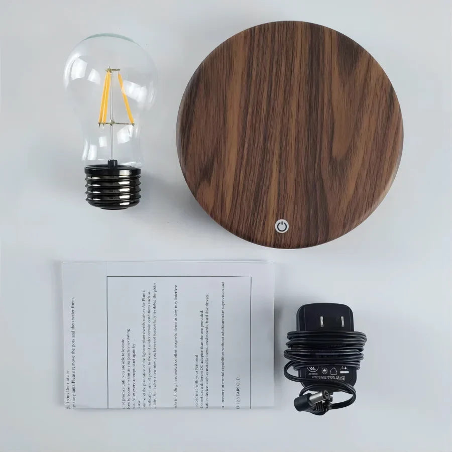 Innovative Table Lamp with Floating Design