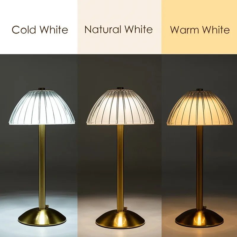 Crystal Retro LED Table Lamp