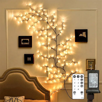 LED Enchanted Willow Vine Wall Lights