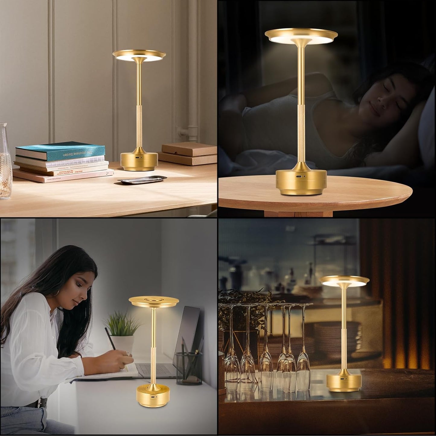 Cordless Modern Aura Table Lamp