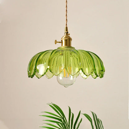 Vintage Flower Pendant Light