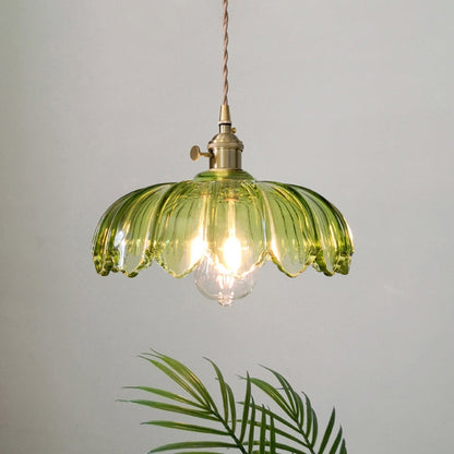 Vintage Flower Pendant Light