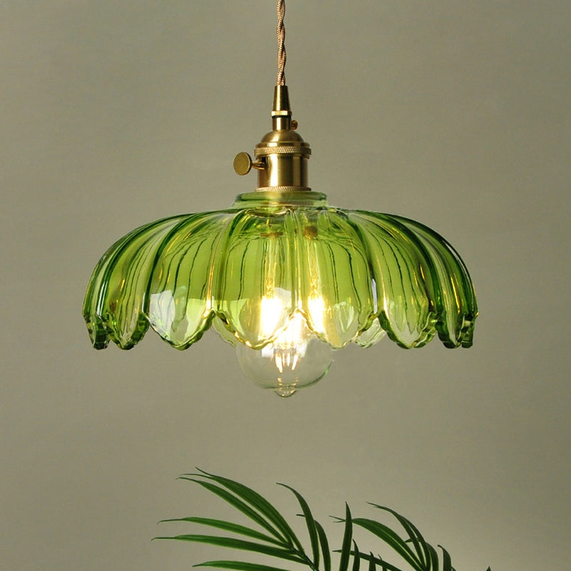 Vintage Flower Pendant Light