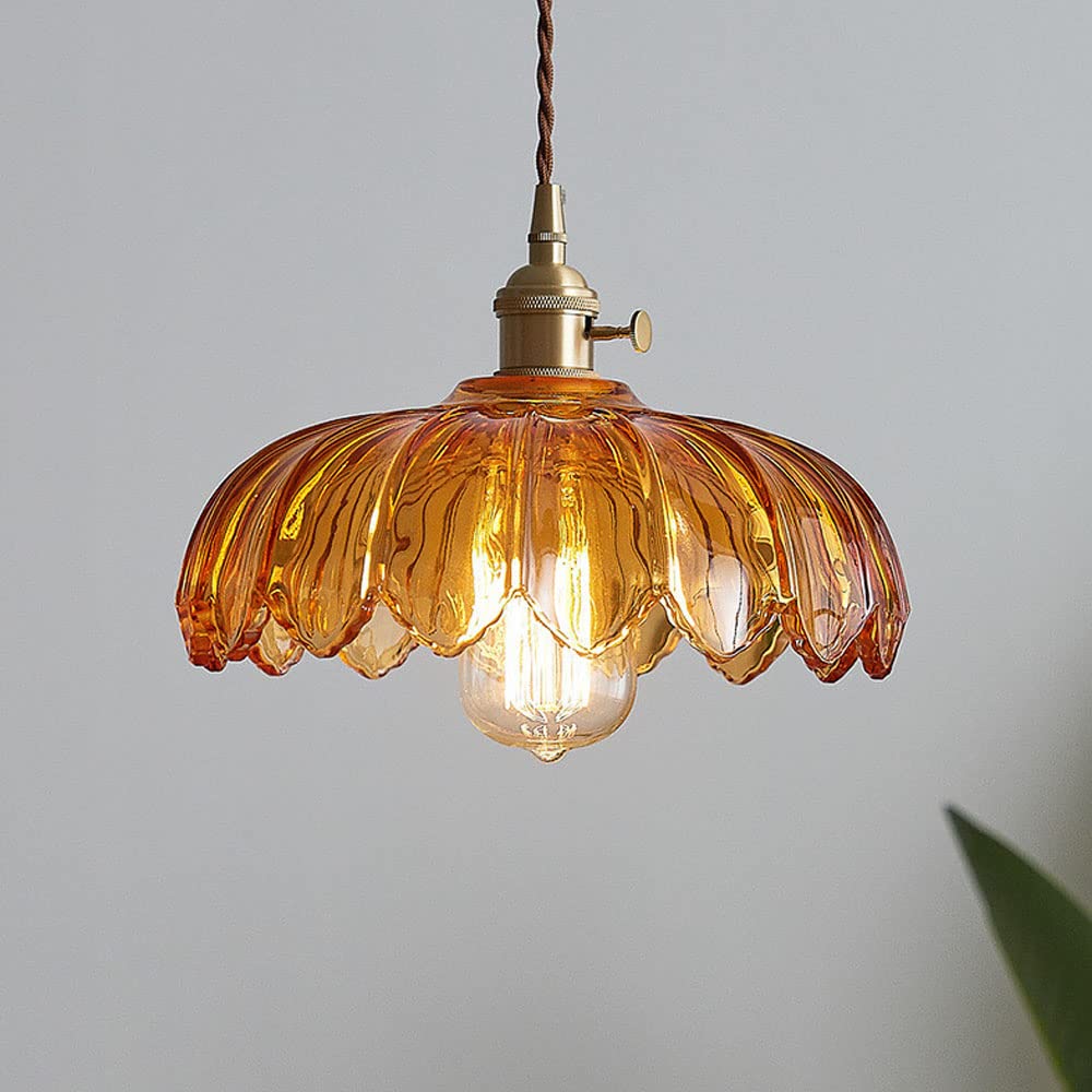 Vintage Flower Pendant Light